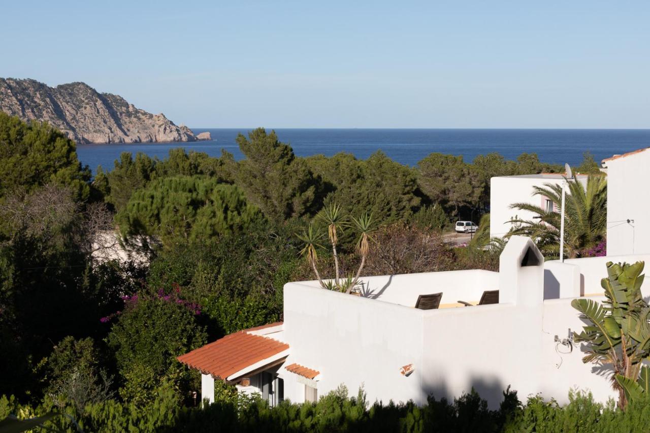 Villa Casa En Ibiza Con Vistas Increibles En Playa Des Figueral Exterior foto