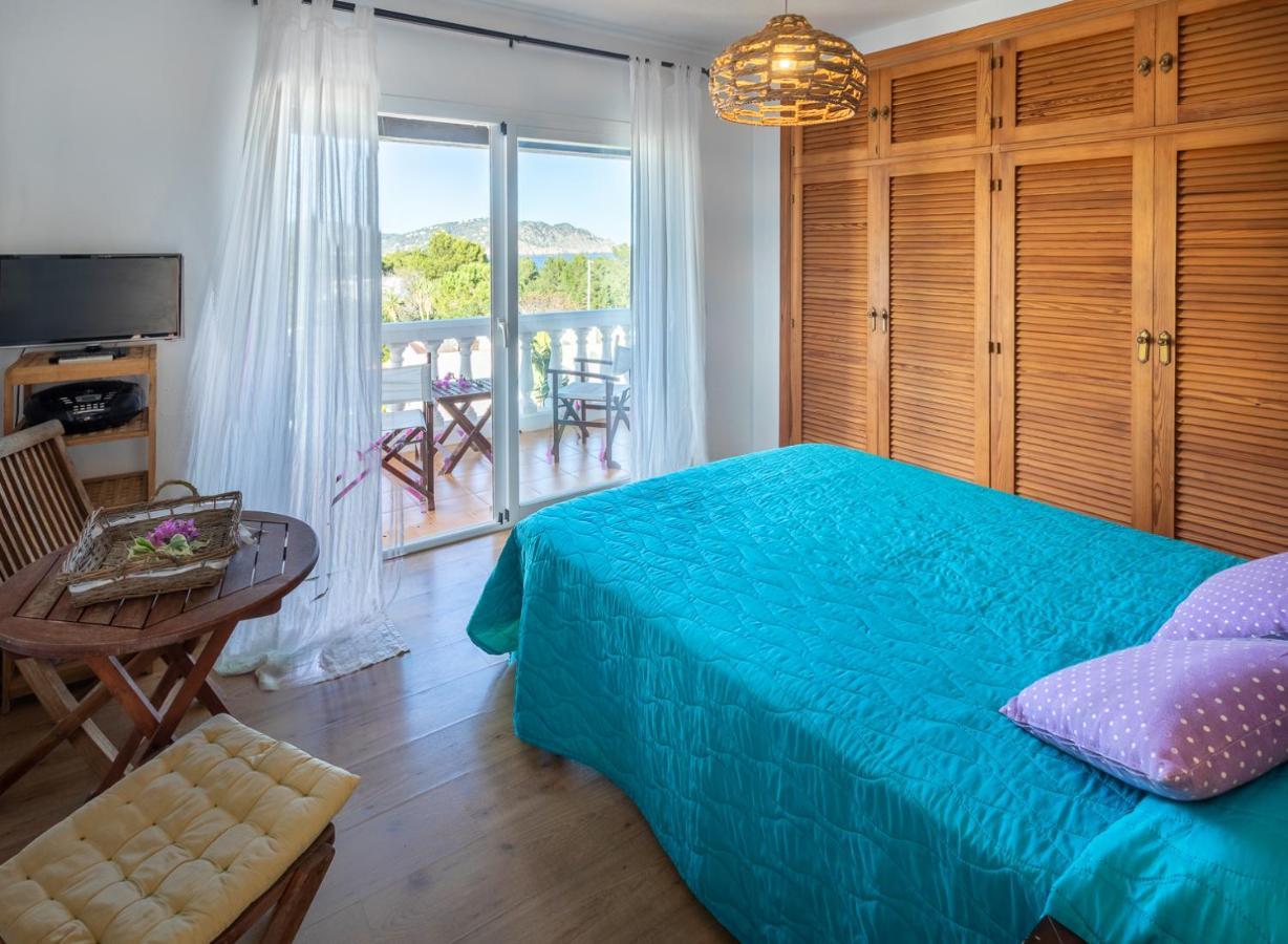 Villa Casa En Ibiza Con Vistas Increibles En Playa Des Figueral Exterior foto