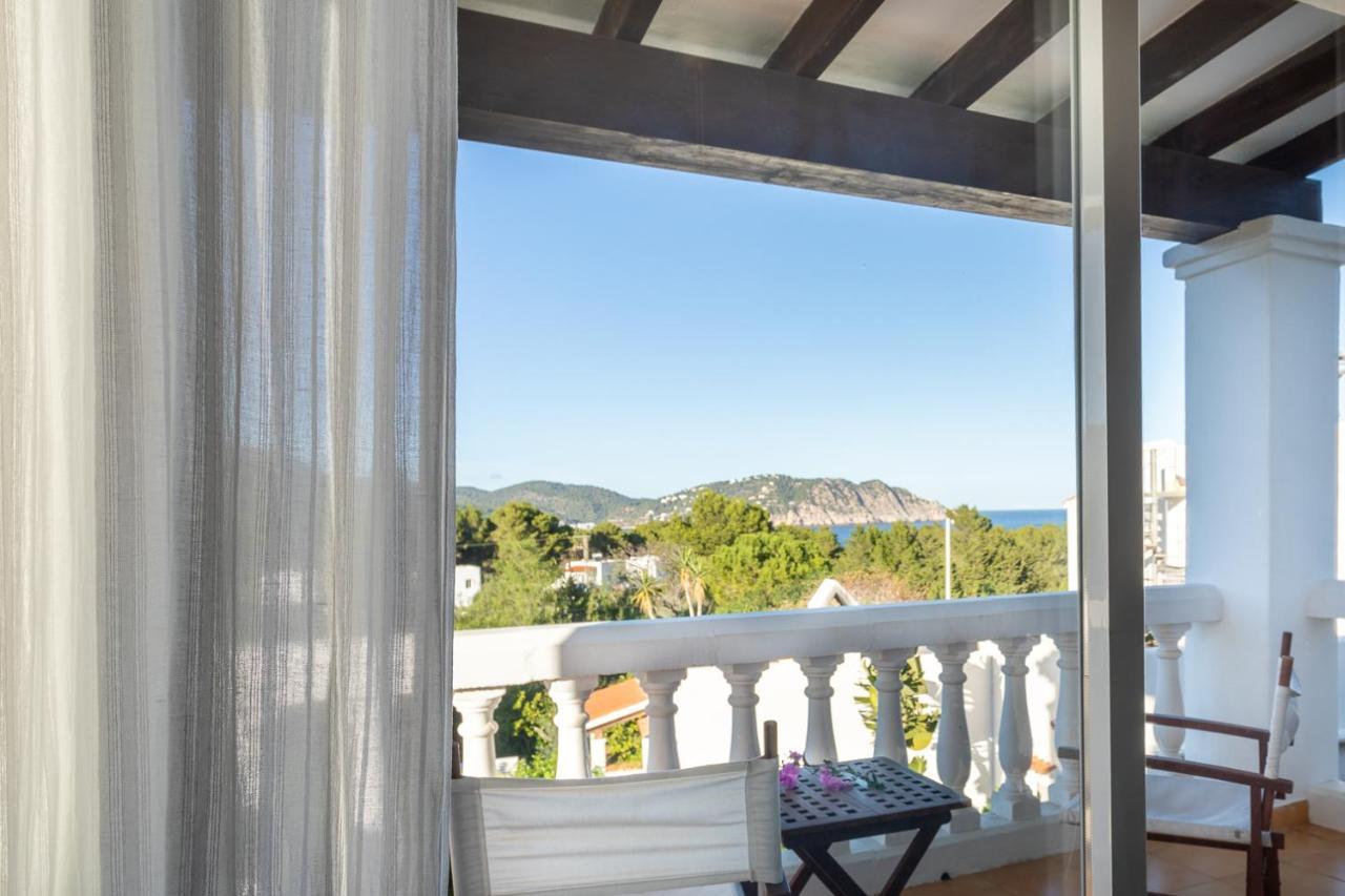 Villa Casa En Ibiza Con Vistas Increibles En Playa Des Figueral Exterior foto